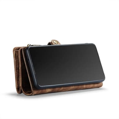 CaseMe mobildeksel 008 11-kort Samsung Galaxy S21 FE - Brun