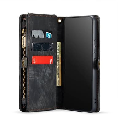 CaseMe mobildeksel 008 11-kort Samsung Galaxy A53 5G - Svart/grå