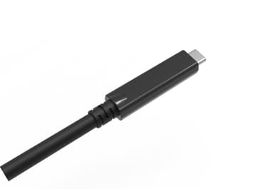 NÖRDIC aktiv AOC Fiber USB-C-kabel 10m 10Gbps 4K + PD 60W, DP 4-felt 2-felt