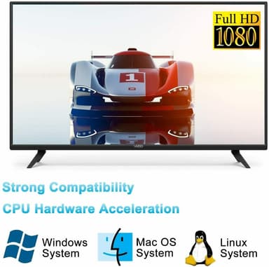Ezcap USB videoopptakskort og omformer HDMI 4K30Hz / SDI 1080p60Hz - UVC
