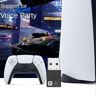 NÖRDIC USB-A Bluetooth 5.2-adapter med Qualcomm-brikke og aptX LL aptX Adaptive
