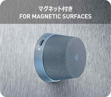 NÖRDIC Bluetooth 5.3 høyttaler med magnet 3W IPX6 blå
