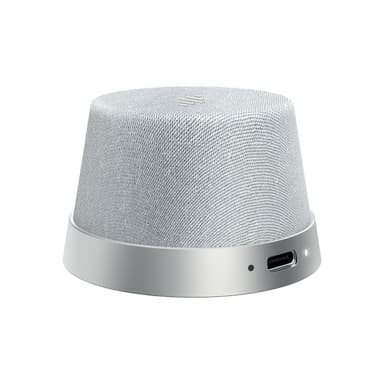 NÖRDIC Bluetooth 5.3 høyttaler med magnet 3W IPX6 sølv