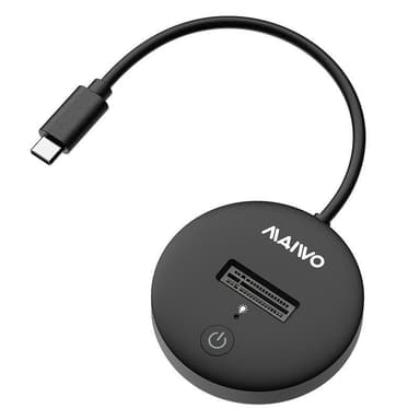Maiwo USB-C 3.2 Dokkingstasjon for NVMe M.2 SSD 10Gbps