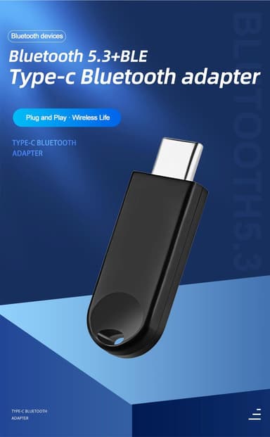 NÖRDIC USB-C Bluetooth 5.3-adapter