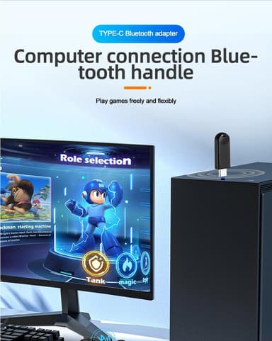 NÖRDIC USB-C Bluetooth 5.3-adapter