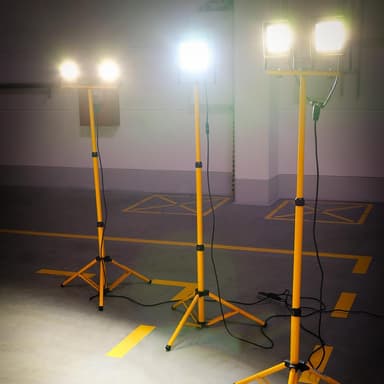 Forever Light LED-arbeidslys 1x100W 6000K med stativ