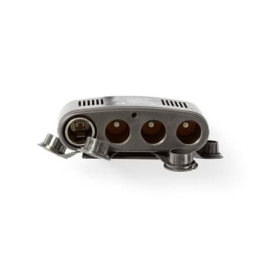 Nedis Universal DC Power Adapter | Biladapter | 120 W | Inngangsspenning: 12 V DC | 12 V DC | Maksimal utgangsstrøm per port: 4.0 A | Sort