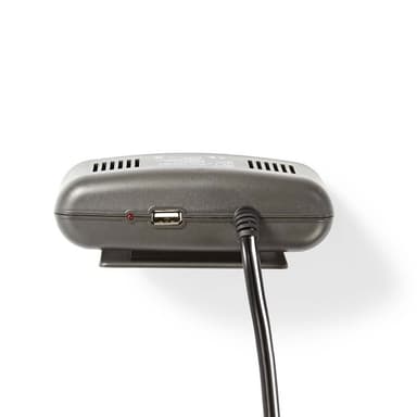 Nedis Universal DC Power Adapter | Biladapter | 120 W | Inngangsspenning: 12 V DC | 12 V DC | Maksimal utgangsstrøm per port: 4.0 A | Sort