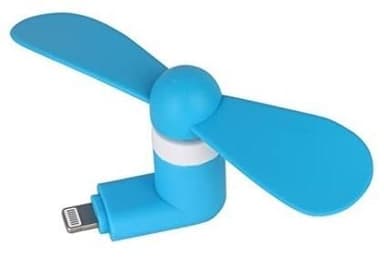 Vifte for iPhone med Lightning - Blå