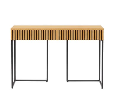 Skrivebord HAMPTON 120x50xH79cm, 3D