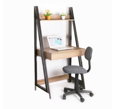 Skrivebord STEP 74x48xH146cm, eik