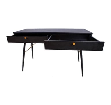 Skrivebord LUXEMBOURG 120x48xH75cm, sort