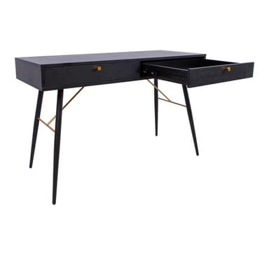 Skrivebord LUXEMBOURG 120x48xH75cm, sort