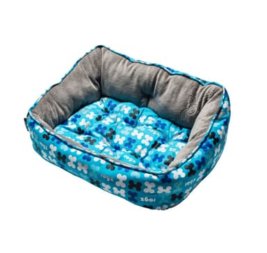 Hundeseng trendy podz blue bones S