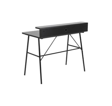 Skrivebord PASCAL 100x55xH88,8cm, sort
