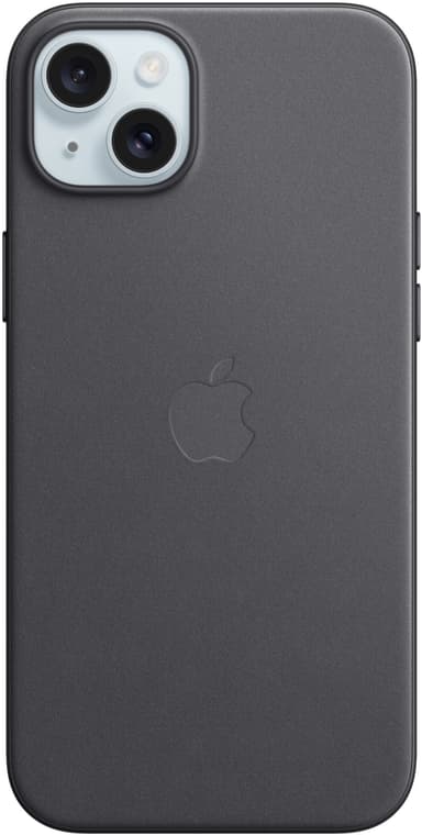 iPhone 15 Plus FineWoven deksel med MagSafe (sort)