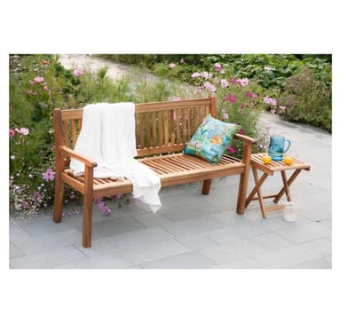 Benk FINLAY 150x61xH89cm, akasie