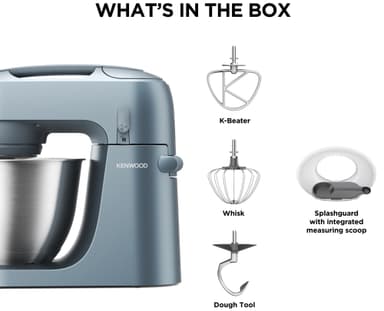 Kenwood GO kjøkkenmaskin KZM35.000GY (stormblå)