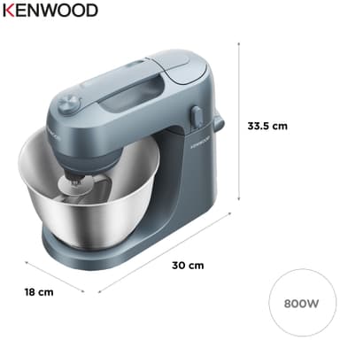 Kenwood GO kjøkkenmaskin KZM35.000GY (stormblå)