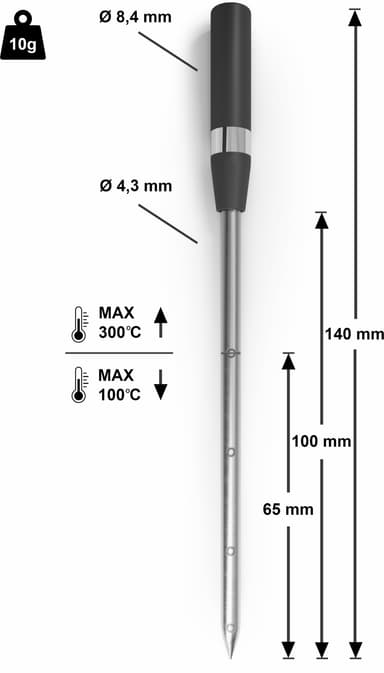 Bosch HEZ32WA00 Trådløs steketermometer