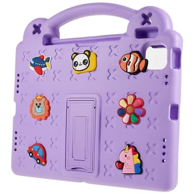 Til iPad Air 11 (2024) EVA Foam Stativdeksel - Lilla