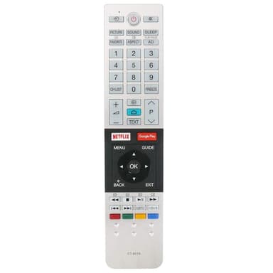 TV-fjernkontroll erstatning for CT-8516 for TOSHIBA TV