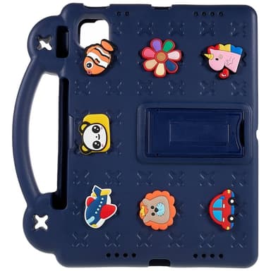 Til iPad Air 11 (2024) EVA Foam Stativdeksel - Mørkeblå