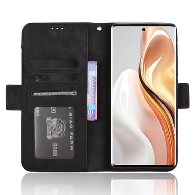 For Ulefone Note 17 Pro Multiple Slots Lommebokveske Beskyttende