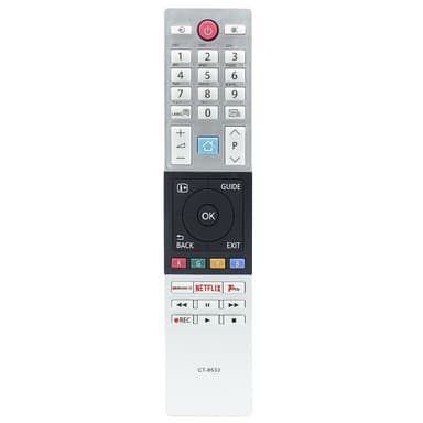 Erstatning av TV-fjernkontroll for CT-8533 for TOSHIBA TV