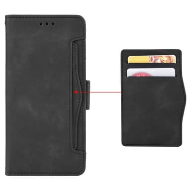 For Ulefone Note 17 Pro Multiple Slots Lommebokveske Beskyttende