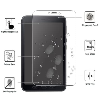 Samsung Galaxy Tab Active5 Herdet Glass 0,3mm 9H