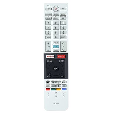Erstatning av TV-fjernkontroll for CT-8536 for TOSHIBA TV
