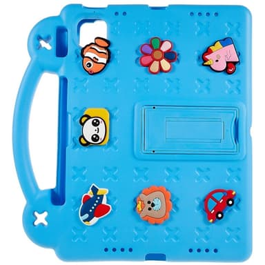 Til iPad Pro 11 (2024) EVA Foam Stativdeksel - Lyseblå