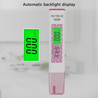 4-i-1-test for vannkvalitet PH TDS EC TEMP testpenn