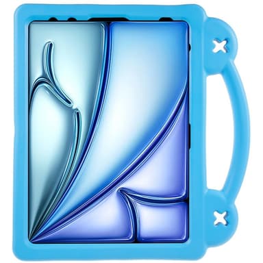Til iPad Air 11 (2024) EVA Foam Stativdeksel - Lyseblå