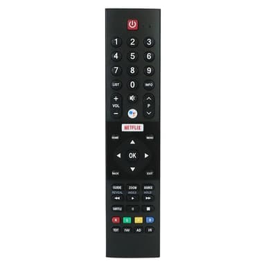 TV-fjernkontroll erstatning for TX-43GXR600 for Panasonic TV Netflix-funksjon