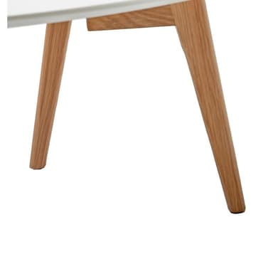 Sofabord HELENA 2 stk sett 70x35xH35cm, 100x50xH40cm, hvit