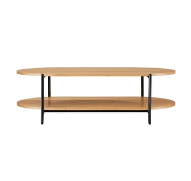 Sofabord DAVIA 115x60xH34cm, eik