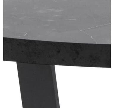 Salongbord AMBLE D77xH44cm, sort