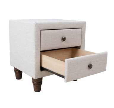 Nattbord EMILIA lys beige
