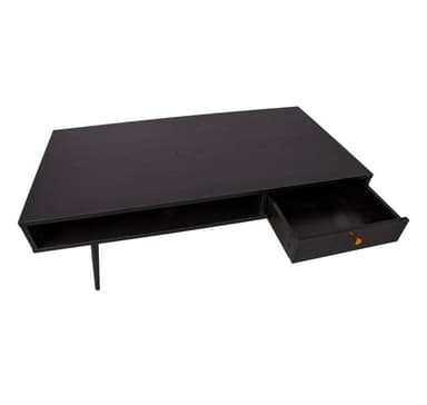 Salongbord LUXEMBOURG 115x60xH45cm, sort
