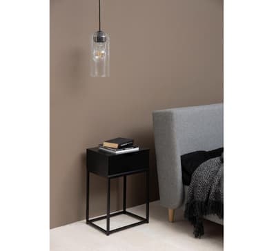 Nattbord MITRA svart