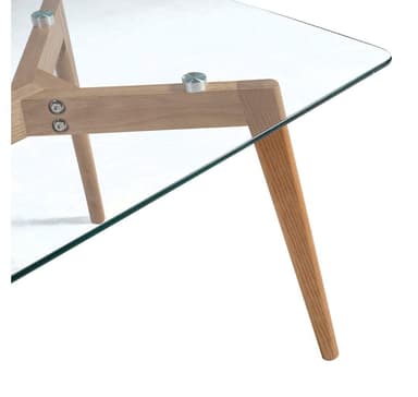 Salongbord HELENA 120x60xH45cm, glass