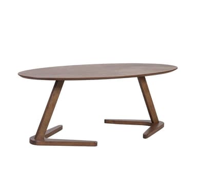 Salongbord LANA 120x60xH45cm, valnøtt