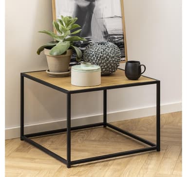 Salongbord SEAFORD 60x60xH40cm, eik