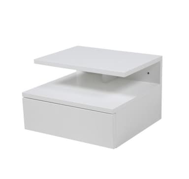 Nattbord ASHLAN hvit