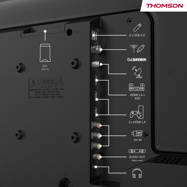 Thomson 32" Easy TV HD LCD-TV (2023)
