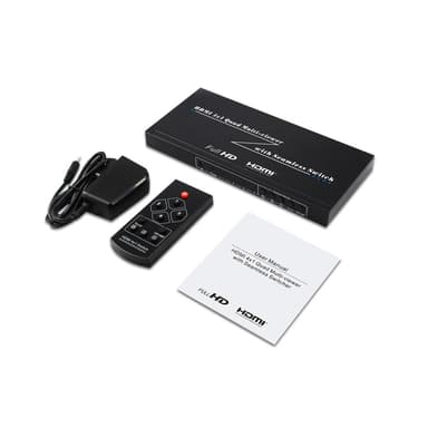 4 i 1 ut HDMI-bryter HDMI-svitsjvelger 1080P