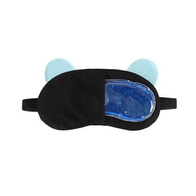 Søt sovemaske med øyne og ører Grå